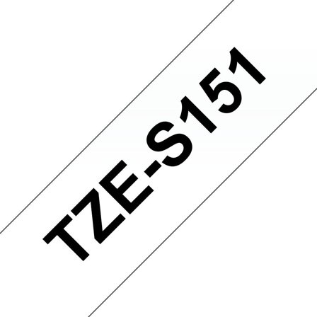 Brother TZe-S151 - laminert teip - 1 kassett(er) - Rull (2,4 cm x 8 m)