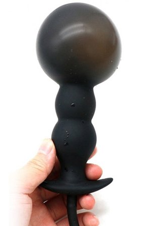 Kjøp FUKR Inflatable Plug Beads Inflat 15cm - Oppblåsbar analplugg | God pris