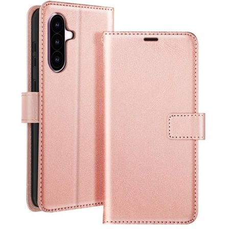 Lompakkokotelo - Mayaxess - Samsung Galaxy A56 - Ekologinen nahka - Irrotettava rannetuki - Videotuki