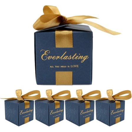 50 Sinistä Lahjapussia Makeisrasioita Sopii Hääihin Vauvan Syntymäpäiville