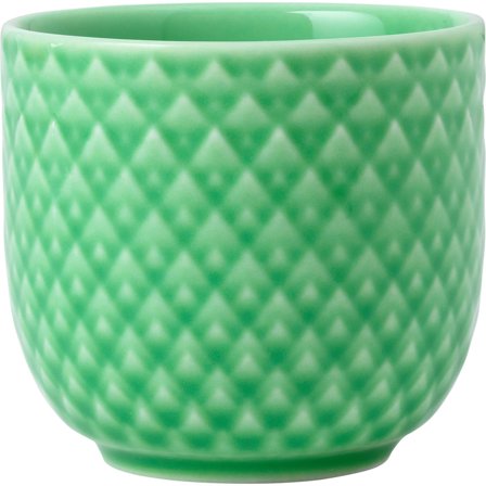 Lyngby porcelæn Rhombe Color eggekopp 5 cm, Grønn