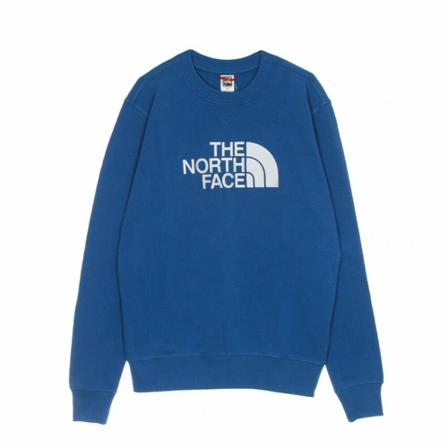 The North Face, lightweight crewneck sweatshirt drew peak crew light Niebieski, Mężczyzna, Rozmiar: M