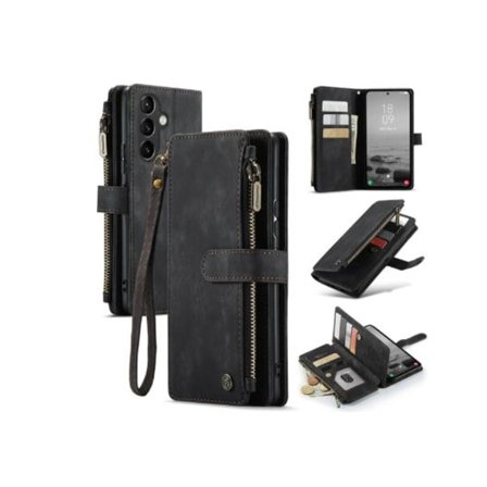 Caseme c30 foral Samsung S23 ultra musta musta