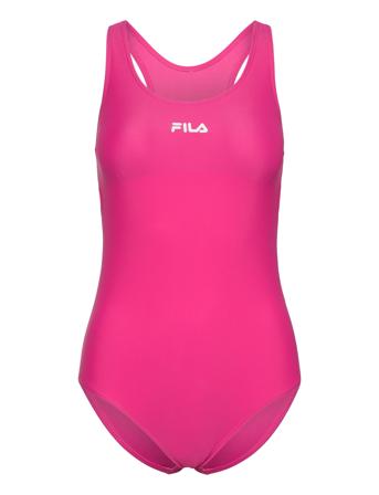 Saki Racer Back Swimsuit Pink FILA