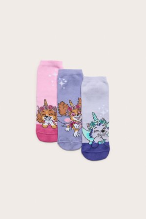 Kappahl | 3-pk. sokker Paw Patrol | Lyselilla
