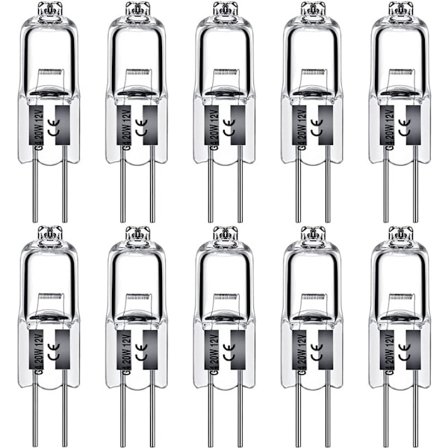 G4 halogeenilamput 10W 12V - Lämmin valkoinen - 10 kpl 10W 10W 10W 10W