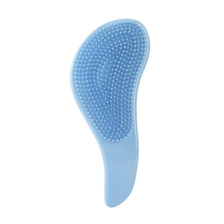 Hårbørste for voksne og barn. Hårbørste, krøllete hår, blå