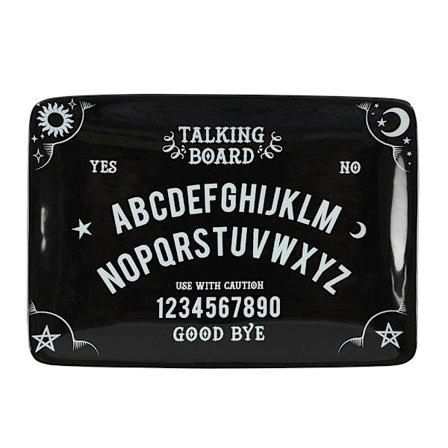Something Different Ouija Prydnadsfat En Storlek Svart/Vit