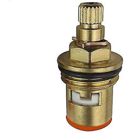 Kraninnsats 20 Tannhjul Keramisk Skiveinnsats Ventil Messing Erstatning Kranventiler For Baderom Kjøkken Blandebatteri (d-type Enkel Gjenget)