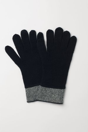 Soft Goat - Ski Gloves - Cashmere gloves - One Size - Black