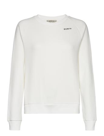 Clara Crewneck Sweat-shirt Genser Hvit BOW19*Betinget Tilbud