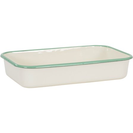 Kockums jernverk Ildfast form 30x20 cm. Kremfarget' - 'Creme