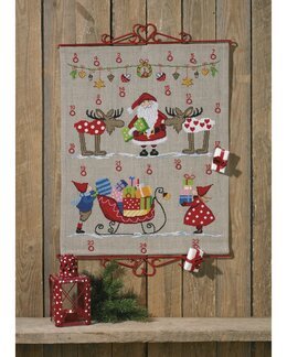 Broderikit Kalender Presentutdelning - Permin