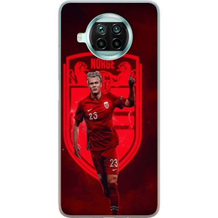 Kompatibelt Mobildeksel til Xiaomi Mi 10T Lite 5G Erling Haaland Manchester City Norge fotball målmaskin angriper sterk fysikk fart og kliniske avslut