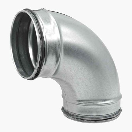 Biltema - Rørbend 90° Ø125 mm