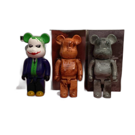 3 st bearbricks