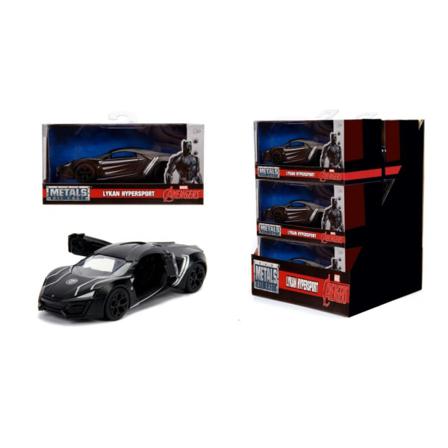 Marvel Avengers Bilar Cars Metall 1:32 Lykan Hypersport Black P