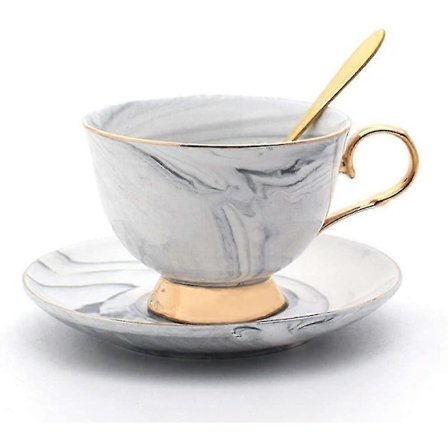 Vintage Kaffe Te Kopper Og Underkopper Sæt Porcelæns Te Kop Kaffe Krus Sæt FMJ