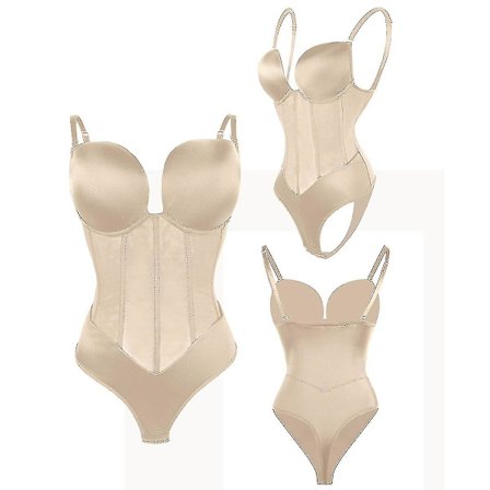 Sling One-Piece Underwear Shapewear Belly Corset Backless Shaping Body BH Corset