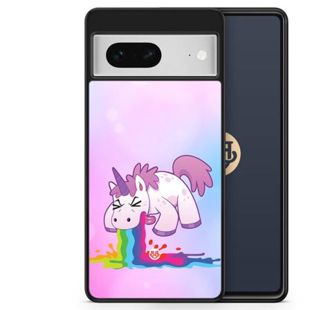 Bjornberry Skal Google Pixel 7 - Kräkande Enhörning