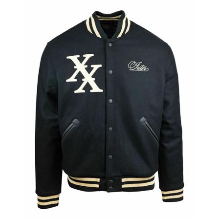Iuter, Bomber Jackets Zwart, Heren, Maat:L