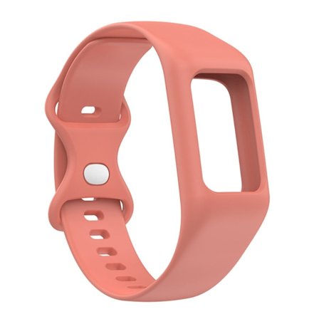 Fitbit Charge 3 enkelt klockarmband i silikon - Korallrosa