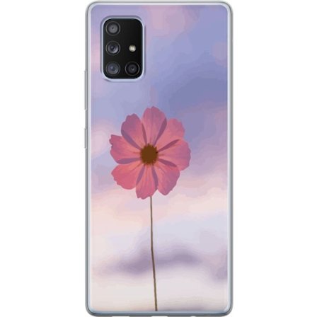 Mobilskal till Samsung Galaxy A71 5G med Rosa blomma