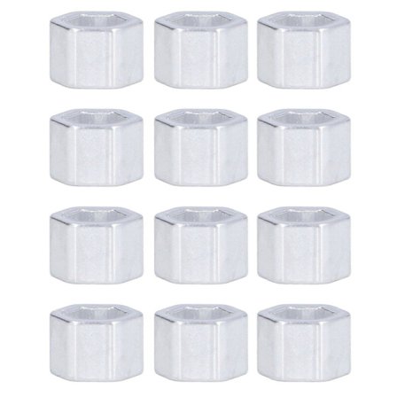12 st 8 mm hexagonala hål aluminiumdistanser (Denna produkt är placerad
