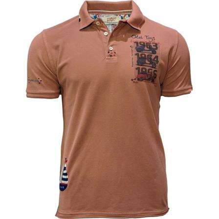 Bob, Polo Shirts Oranje, Heren, Maat:M