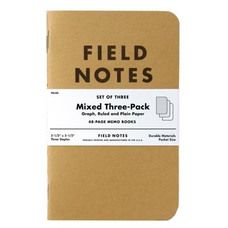 Field Notes Memo Book Mixed 3er-Pack