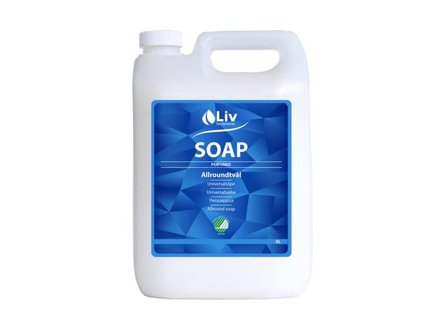 LIV Tvål Allround parfym 5L - Lyreco - Städ och hygien - Tvål och hygien - Tvål - Flytande