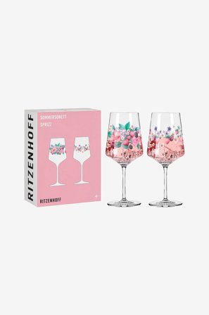 Ritzenhoff - Vinglas Sommersonett 2-p Nordic Summer - Flerfarvet - Vinglas - Fra Homeroom