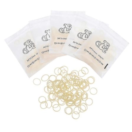 500 st Tandgummi Elastiska Band Tandreglering Tandlucka Band Tandställning Elastiska Band Delar