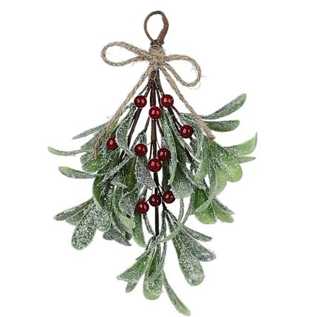 Mistelten, Hængende Mistelten, Mistelten, Dekorativ Prydbuket Boligindretning, Værtindegave-FQ-