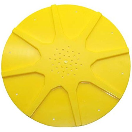 Bikupa Botten Gul Anti-Flykt Skiva Biodling Utrustning Plast Biodling Bi Kupa Kontroll Verktyg 10 Stk