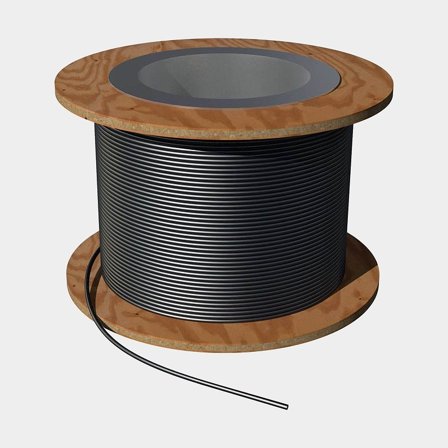 VHF-kabel Shakespeare RG58, 5 mm², 1 meter, sort