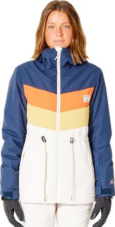 Rip Curl Women's Betty Snow Jacket Women lined ski jackets Blue M