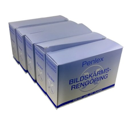 Rengöring för Bildskärm + Skrivbord/Mobil - 100 pack