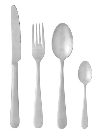 Karma Cutlery Silver Bloomingville