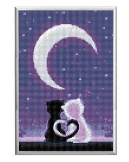 Diamond Painting Mond - WizardiArt