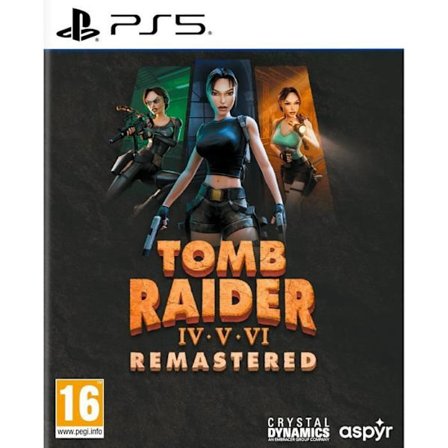 Tomb Raider IV-VI Remastered med Lara Croft - PS5 Spil