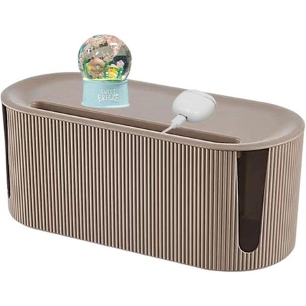 Skjult ledningsboks, en hjemmekabelopbevaringsboks til at skjule og skjule stikdåser