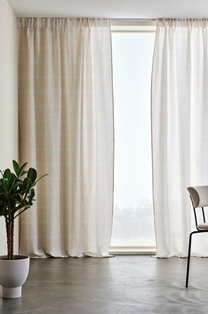 Jotex - Gardin Linmiks 2-pakke Multi - DEA - Kjøp Lingardiner hos Jotex