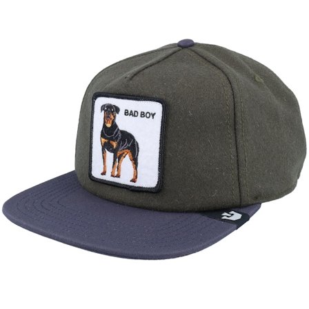 Goorin Bros. - Top Dog Wildlife Olive/Navy Snapback Snapback Green Cap - @ Hatstore