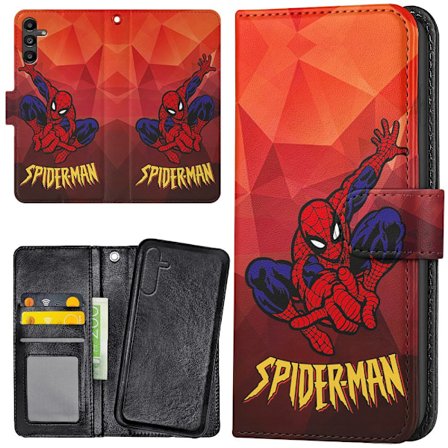 Samsung Galaxy S25 Plus - Lommebok Deksel Spider-Man