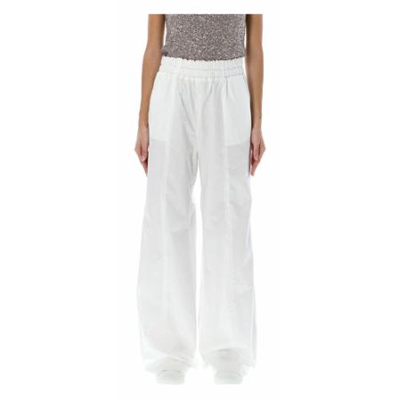 Fabiana Filippi, Women Clothing Trousers White Ss 23 Wit, Dames, Maat:S