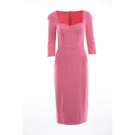 Dolce & Gabbana, Party Dresses Roze, Dames, Maat:L