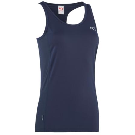 Kari Traa Women's Nora Singlet Women Short sleeved fitness sweater Blue L