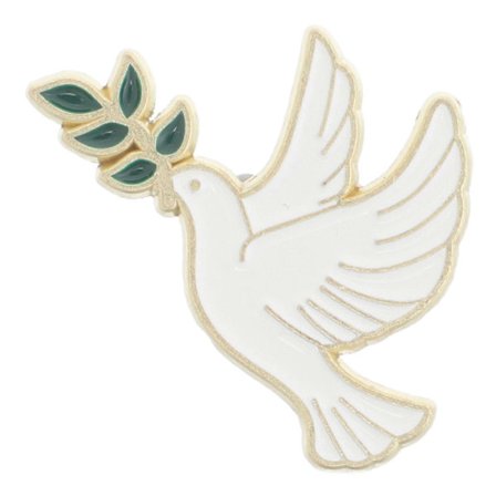 4 stk. Fredsdue Broche Nål Sæt: Vintage Dyr Reversnåle til Kvinder Elegante Metal Fuglebrocher til Tøj Rygsække og Tasker Gave til Venner Familie