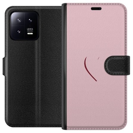 Kompatibelt Lommeboketui til Xiaomi Xiaomi 13 SoftPinkLove